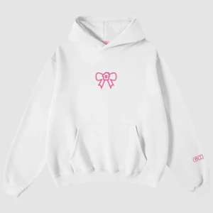 Glow House White Hoodie