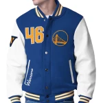 Golden State Warriors Moneyball Varsity Jacket