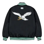 GOLF WANG Philadelphia Eagles Satin Bomber Jacket