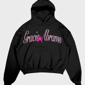 Gracie Abrams Black Star Hoodie