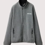 Hailey Bieber MIU MIU Fleece Sweatshirt