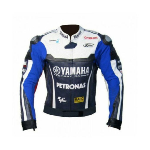 Yamaha Petronas Motorcycle Leather Jacket