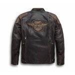 Harley Davidson Brown Leather Jacket