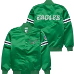 HOMAGE X Starter Eagles Satin Jacket