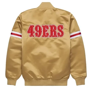 49ers San Francisco Starter Gold Varsity Jacket