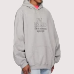 J. Cole Vetements I’m Retired Hoodie