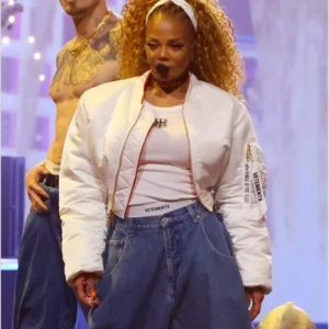 Janet Jackson White Jacket