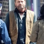 Gerard Butler Greenland Migration Brown Vest