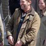 Gerard Butler Greenland Migration 2025 Green Jacket