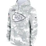 Arctic Camo Kansas City Chiefs Salute to Service Club Hoodie