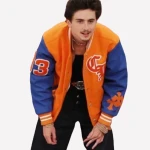 Knicks Game Timothee Chalamet Varsity Jacket