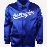 LA Dodgers 1962 Windbreaker Blue Satin Jacket