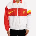 LFC Nike Mens White Heritage Jacket