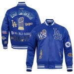 Los Angeles Dodgers 2024 World Series Champions Satin Jacket