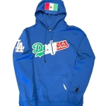 Los Angeles Dodgers Mexico Wordmark Hoodie