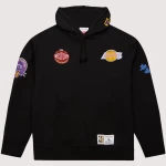 Los Angeles Lakers Mitchell & Ness Blackout Hoodie