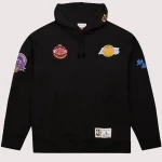 Los Angeles Lakers Vintage Black Out Hoodie