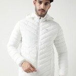 Men White Insulator Puffer Jacket