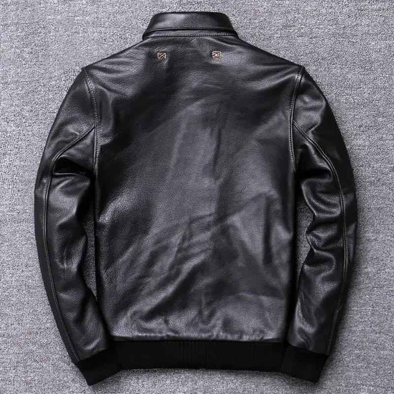 Men's Premium Black Leather Jacket