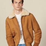 Men's Premium Camel Brown Leather Jacket