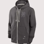 MLB Detroit Tigers Charcoal Authentic Hoodie