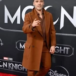 Moon Knight Oscar Isaac Event Brown Trench Coat