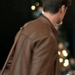 Corey Sevier The Christmas Charade 2024 Brown Jacket