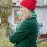 Fiona Gubelmann Tis the Season to Be Irish 2024 Green Coat