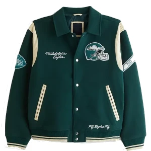 Philadelphia Eagles Varsity Bomber Jacket