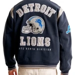 Detroit Lions Varsity Bomber Jacket