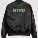 NYPD Black Leather Jacket