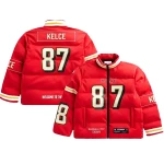 Off Season Travis Kelce Chiefs Player Puffer Jacket