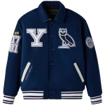 OVO x Yale Campus Varsity Jacket