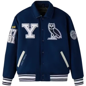 OVO x Yale Campus Varsity Jacket