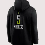 Paige Bueckers Black Dallas Wings Hoodie