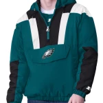 Philadelphia Eagles Half-Zip Starter Jacket