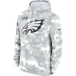 Arctic Camo Philadelphia Eagles Salute to Service Hoodie