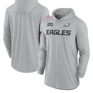 Philadelphia Eagles Salute to Service Performance Hoodie