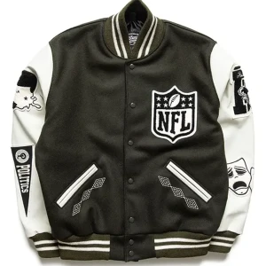 Politics x NFL Origins Varsity Jacket