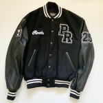 Premium Leather Sleeves Varsity Jacket