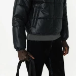 Pico Leather Puffer Jacket