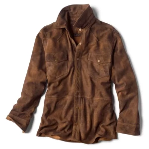 Cross Trails Suede Overshirt