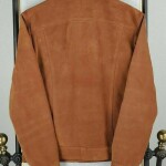 High Quality Custom made Men's Suede Trucker Jacket
