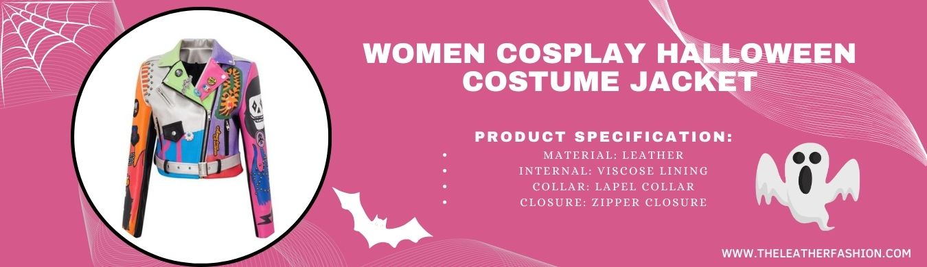 Women Cosplay Halloween Costume Jacket