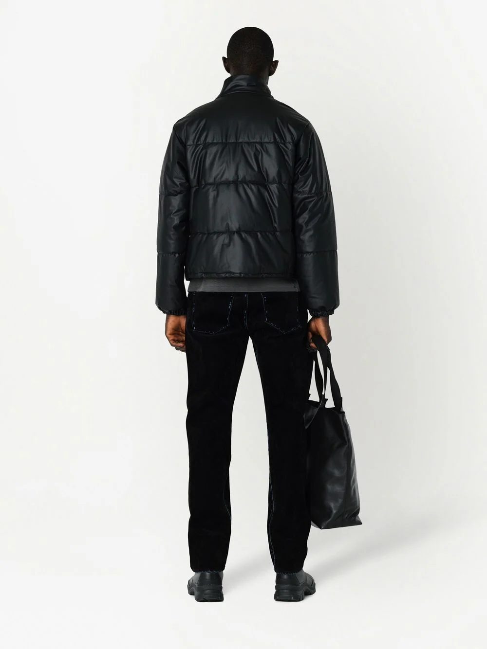 Pico Leather Puffer Jacket