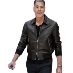 Rob Pelinka Leather Jacket