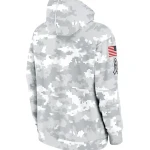 Arctic Camo Chicago Bears Salute to Service Club Hoodie