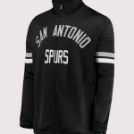 San Antonio Spurs G-III Sports by Carl Banks Veteran Track Jacket