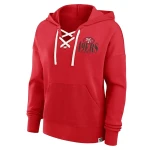 San Francisco 49ers Lace-Up Pullover Hoodie