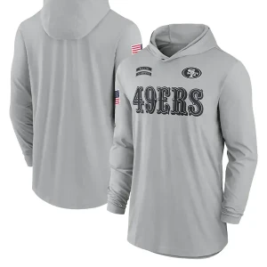 San Francisco 49ers Salute to Service Performance Hoodie